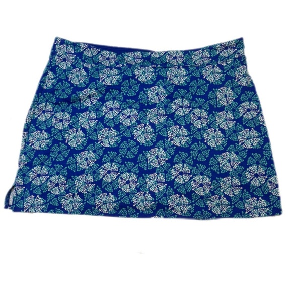 Tranquility by Colorado Clothing Blue and Green Skort - Picture 1 of 5